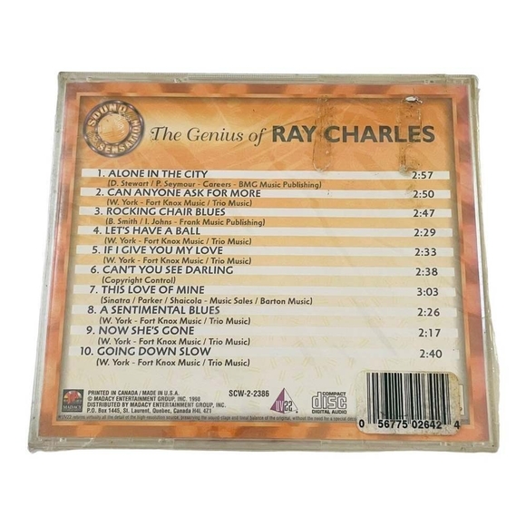 CD Ray Charles - The Genius Of Ray Charles - Picture 2 of 2
